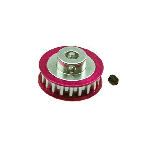 powerday CNC Aluminum Center Pulley Gear 20T Compatible with Sakura D4 AWD RWD RC AWD Truck
