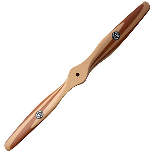 XOAR PJWWI Axial 20x8 RC Warbird Airplane Propeller. 20 Inch 2 Blade WWI German Axial Replica Giant Scale Wood Prop for Gas Engines