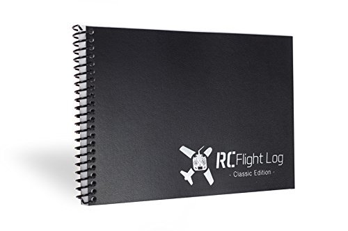 RC Flight Log Classic Edition Logbook Track Your Longest Flight RC Helicopter Adventures Made In The USA