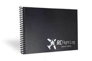 RC Flight Log Deluxe Edition Logbook for RC Helicopter Forward Flight Tracking and Drone Pilots