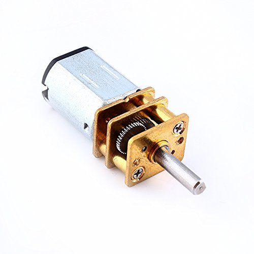 Yosoo Biggest RC Radial Engine Micro DC 6V 12V Speed Reduction Motor Full Metal N20 Shaft 150RPM