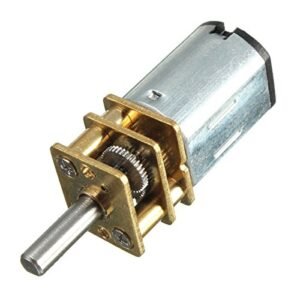 Yosoo Micro DC 6V 12V Speed Motor for RC Willey Loveseats DIY Projects 300rpm Full Metal Gear Motor