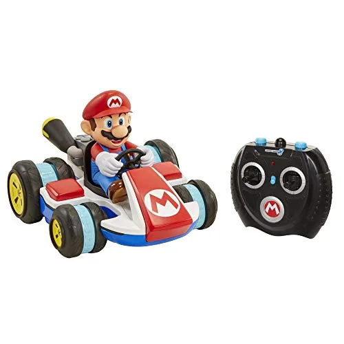 Super Mario Kart Mini Motorcycle RC Racer 2.4Ghz Anti Gravity Drift Toy