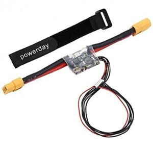 powerday APM Power Module V1.0 XT60 Female Male Plug Compatible with APM2.8 APM2.6 APM Pixhawk Flight Controller