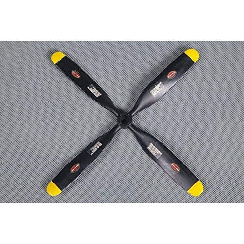 Fms Propeller 7x5.4 4 Blade 800mm P51 V2 FMMPROP039 for Electric RC Plane Magazine Enthusiasts