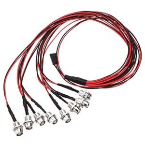 Hobbypower 8 LEDs Light Set for Tamiya Bigfoot RC Truck 1/10 Scale Models