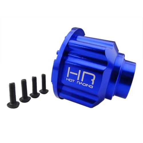 Hot Racing XMX11X06 Aluminum Differential Carrier Housing for Hot Wheels RC 1/64 Scale Traxxas X Maxx
