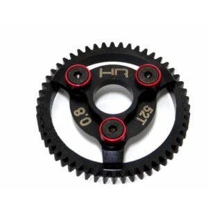Hot Racing STE252 Steel Spur Gear 52t 32p Red for TRAXXAS Models