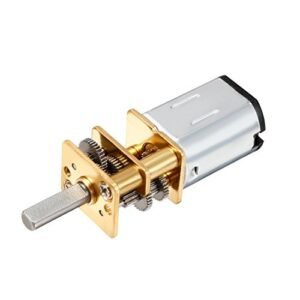 uxcell Micro Gear Motor 10RPM DC 6V Mini Speed Reducer Gear Box for Kanson Crane Model RC DIY Projects