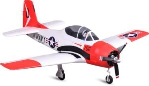 Fms Century RC Planes T28 Trojan V2 800mm Wingspan Red Warbird 4CH PNP No Radio Battery Charger
