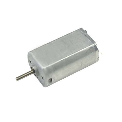 CHANCS Carbon Brushed 180 DC Motor 3V 2600RPM to 6V 5400RPM High Speed Motor for RC Plane Model Design