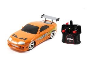 Jada Toys Fast Furious RC Drift Toyota Supra 1 16 Scale Orange Remote Control Car