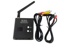 Wolfwhoop WR832 5.8GHz 40CH Wireless FPV Audio Video Receiver for RC Hovercraft and Multicopter