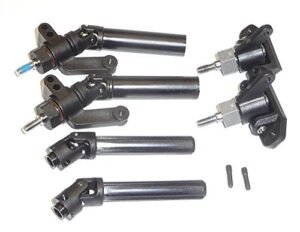 Used RC Monster Truck Traxxas Stampede 2WD XL5 VXL Driveshafts Axle Carriers Wheel Nuts