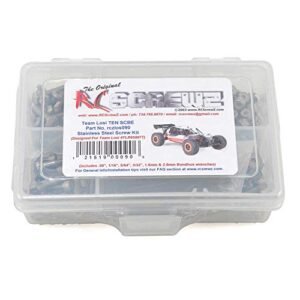 LOS090 - Team Losi TEN-SCBE (LOS03007T) Stainless Steel Screw Kit