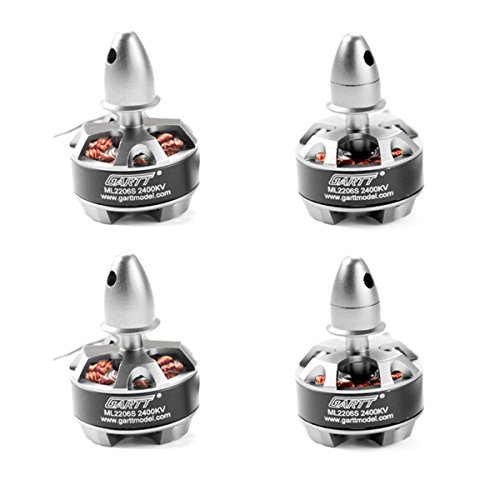 GARTT 4PCS ML2206S 2400KV Brushless Motor Set for RC FPV Drones at RC Willey 2301 South 300 West