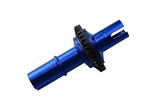 GPM Racing Steel and Aluminum Ball Differential Set Blue Upgrade for Traxxas LaTrax Teton Compatible with 1/7 Scale RC Pilots