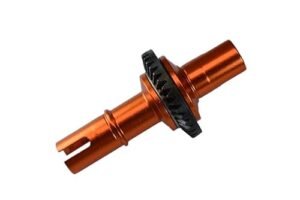 GPM Racing Steel Aluminum Ball Differential Upgrade Set for Traxxas LaTrax Teton 1 18 Scale RC Truck Orange