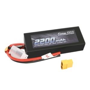 Gens ace 2S Lipo Battery 2200mAh 7.4V 50C LiPo Battery Pack with XT60 Plug