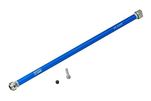 STIHL FS 56 RC Parts Aluminum Main Shaft With Hard Steel Ends 1Pc Set Blue Upgrade for Traxxas Slash 4x4 Low CG Version
