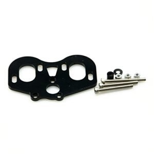 Jack Store Aluminum Dual Motor Mount Set for Black Mamba RC Car Axial SCX10 Honcho 1 10 Scale Crawler
