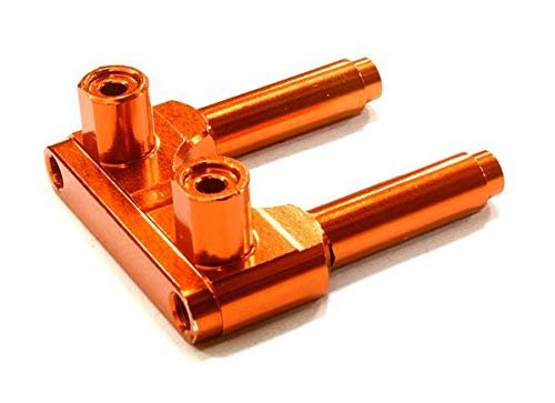Integy RC Billet Machined Gearbox Brace for Vaterra Twin Hammers 1.9 Rock Racer with RC Nitro Twin Engine Compatibility