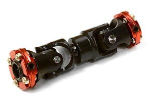Integy RC Billet Machined Universal Driveshaft 45 50mm for Custom 1 14 Semi Tractor Truck