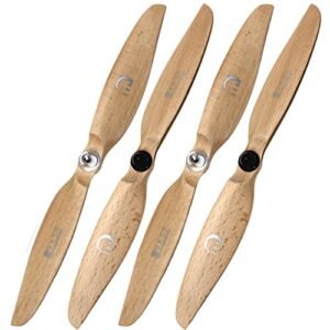 XOAR 9450 Beechwood RC Quadcopter Propellers for DJI Phantom to Prevent RC Airplanes Crashes 2 Pairs