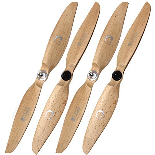 XOAR 9450 Beechwood RC Quadcopter Propellers for DJI Phantom to Prevent RC Airplanes Crashes 2 Pairs