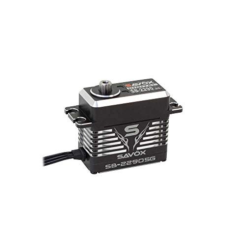 Savöx Savox SB2290SG Brushless Servo Best Brushless RC Monster Truck Black Edition 694.4oz Torque 7.4V