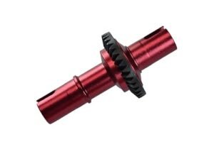 GPM Racing Steel and Aluminum Ball Differential Upgrade Set for 1 87 Scale RC Cars Traxxas LaTrax Teton SST Rally Red