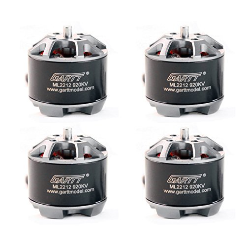 GARTT 4pcs ML 2212 920KV Brushless Motor for DJI Phantom F330 F450 F500 S550 X525 Walkera QR X350 Premium RC Quadcopter Hexacopter Multicopter