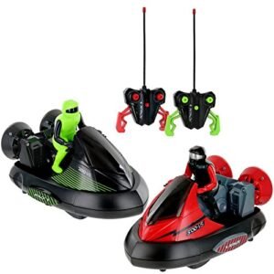 Click N Play RC Plane Game Online Remote Control Bumper Cars Set of 2 Stunt Battle Toys for Boys Girls Ages 6 Plus