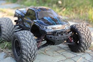FMTStore 1 12 Scale Earthquake RC Truck IPX4 Offroad 2.4Ghz 2WD High Speed 33 MPH Remote Controlled Blue