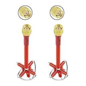 AKK LR2 5 8G 5DBi RHCP FPV High Gain Four Leaf Clover Antenna for RC FPV Cockpit SMA Male Antenna