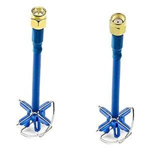 AKK LB2 5.8GHz 5DBi RHCP SMA RP SMA Male High Gain Four Leaf Clover Antenna for RC FPV Forum Enthusiasts