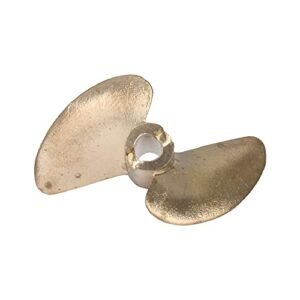 BQLZR 435 2 RC Boat Copper Propeller 14mm RC Wheels Diameter 35MM Pitch 14MM
