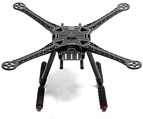 Readytosky S500 Quadcopter Frame Stretch X FPV Drone Frame Kit PCB Version with Carbon Fiber Landing Gear Perfect for RC Plane Landing Tips