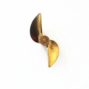 PerfectPlaza PROPELLERS 108 Bronze Prop 3/16 Shaft 2 Blade 42mm Diameter RC Boat Propeller Available at RC Willey Provo Outlet Store