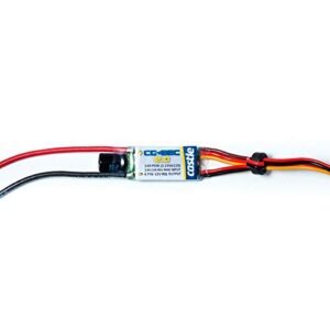 Castle Creations CC BEC 2.0 14A Max Output Voltage Regulator for 34 cc RC Engine Upgrades