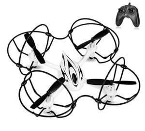 Drone for kids, Easy to Fly, Ultra Stable Dragon Drone with 6 Axis Gyro, 2.4Ghz, with Full Protective Circle. (TR-D4)