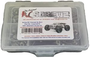 RCScrewZ Stainless Screw Kit arrm015 for Arrma RC Outcast 6s BLX ARA106021 ARA106042 Perfect for RC Excavator Malaysia Enthusiasts