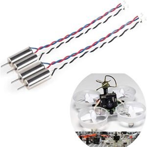 Crazepony 4pcs 6x15mm Motor (Speed: Insane) 19000KV for Blade Inductrix Tiny Whoop Micro JST 1.25 Plug