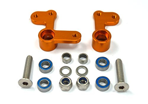 Dhawk Racing Aluminum Steering Cranks Gold Team Associated RC10 6255