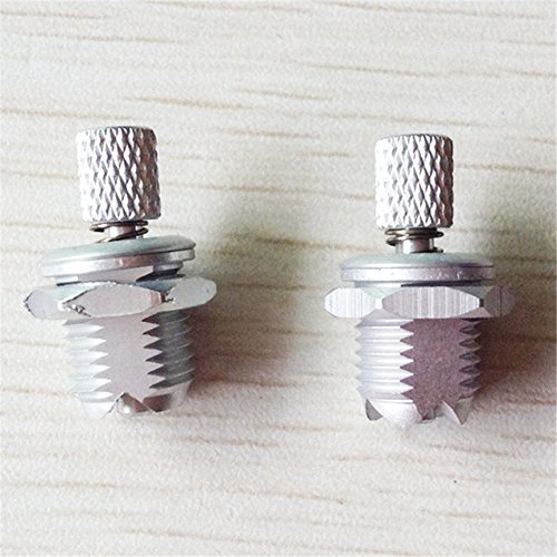 PerfectPlaza 2PCS CNC Aluminum Hatch Cowl Cover Lock for RC Boat Nitro Fuel Small Electric or Nitro Boat
