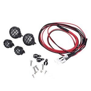 AXIAL 1 8 Scale RC Truck Kits LED Fog Lamp Light Set for Rock Crawler SCX10 RC4WD 4Pcs