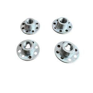 4Pcs Aluminum M4 Thread Screw Nut for Boat Hatch 6mm Height for RC Boat RC#1377