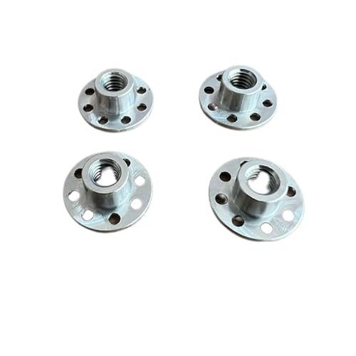 4Pcs Aluminum M4 Thread Screw Nut for Boat Hatch 6mm Height for RC Boat RC#1377