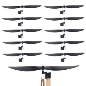 STEM Inventions 6 Inch Plastic Propellers 10 Pack for RC Hobbies and More Build Rubber Band Airplanes and Helicopters