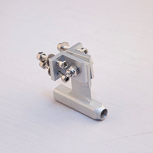 PerfectPlaza CNC Adjustable Strut for 3/16 4.76mm Shaft Compatible with Jaws Orca RC Boat